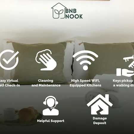 Bnbnook - Bright 1br Near Arc De Triomphe Paris